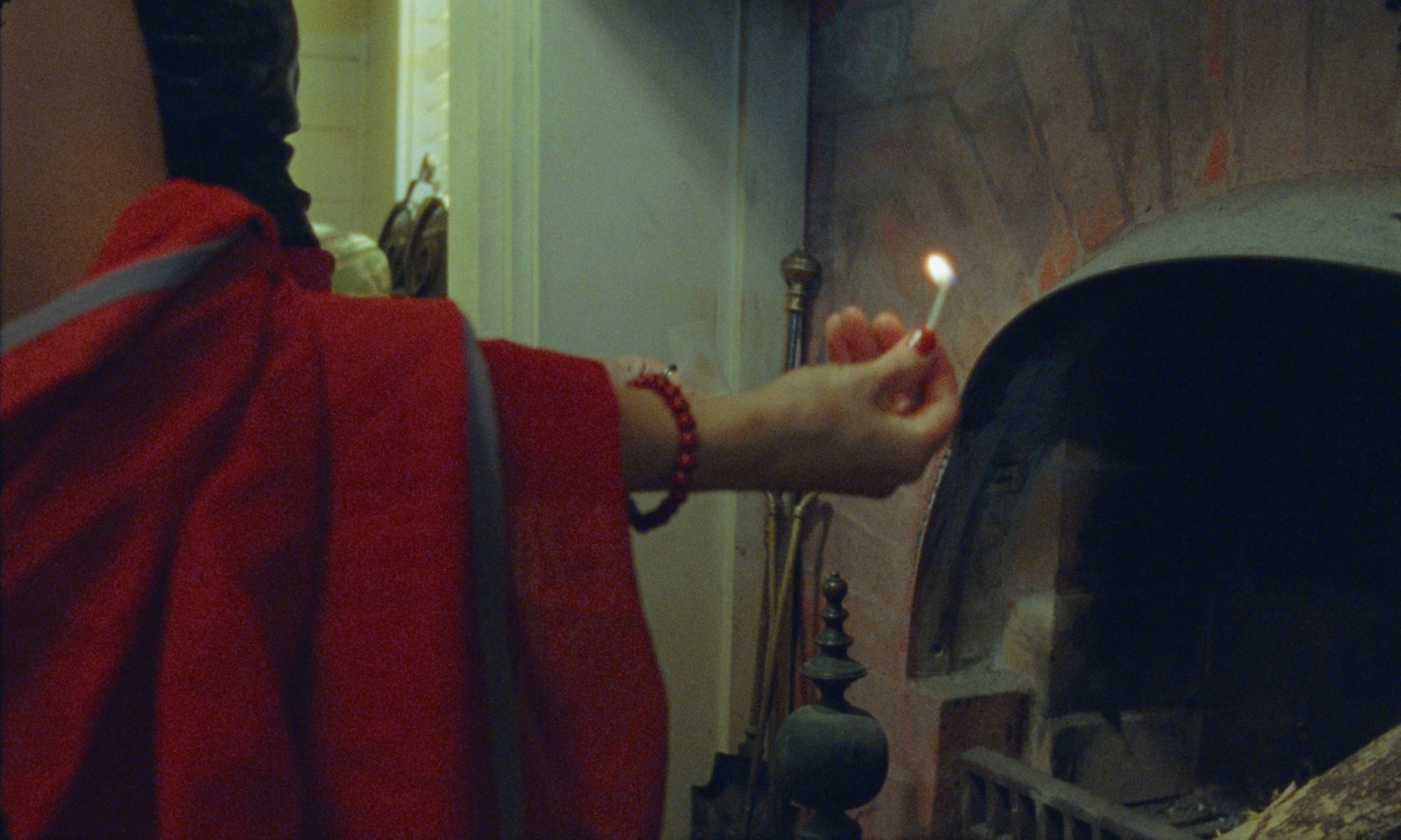 16mm still from the cigarette breakfast music video
