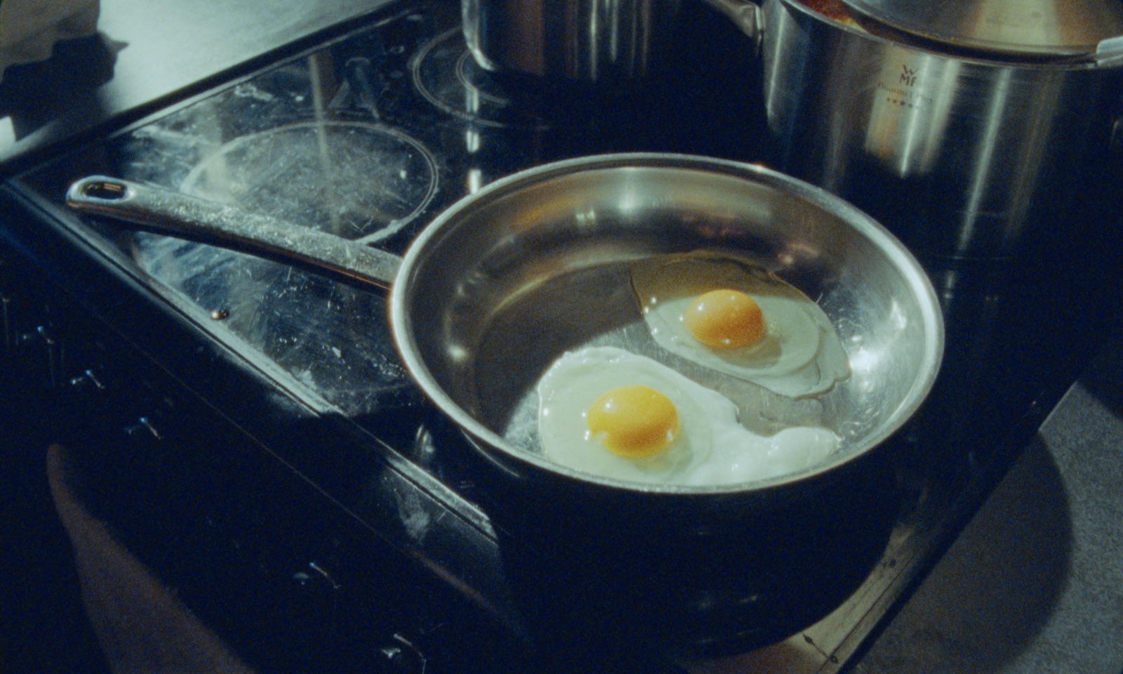 16mm still from the cigarette breakfast music video
